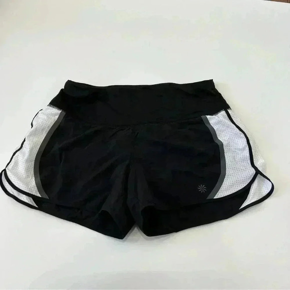 ATHLETA Black High Rise Acceleration Short 3.5" women’s size Small S Run… - Picture 2 of 12